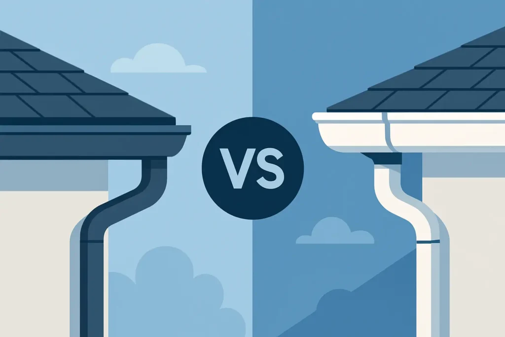 Seamless vs Sectional Gutters: Which Wins?