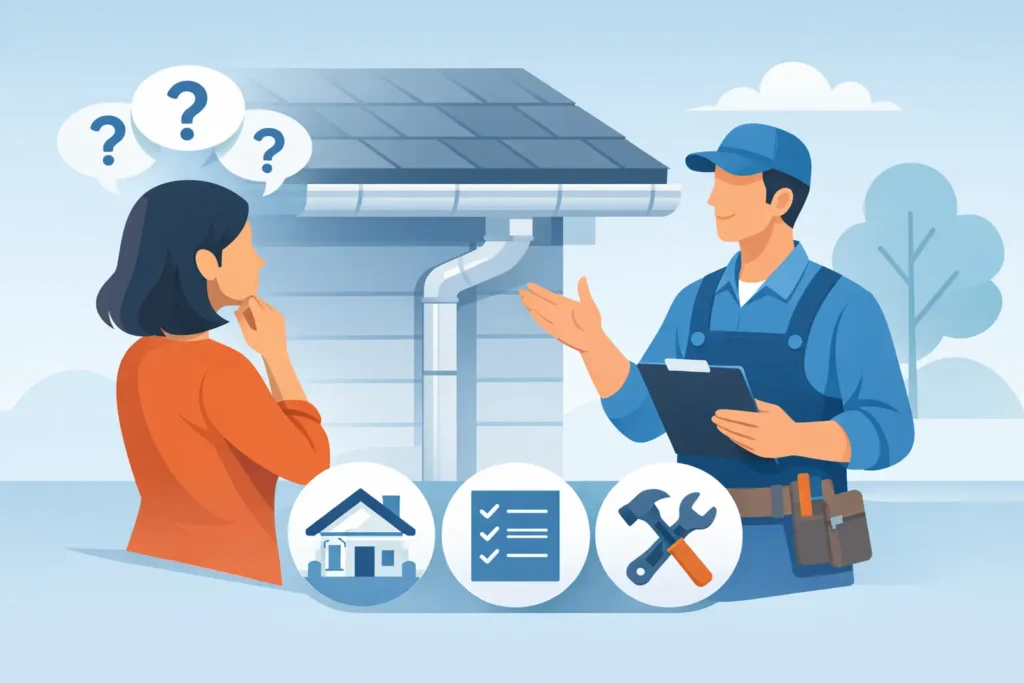 11 Smart Questions to Ask Gutter Installers