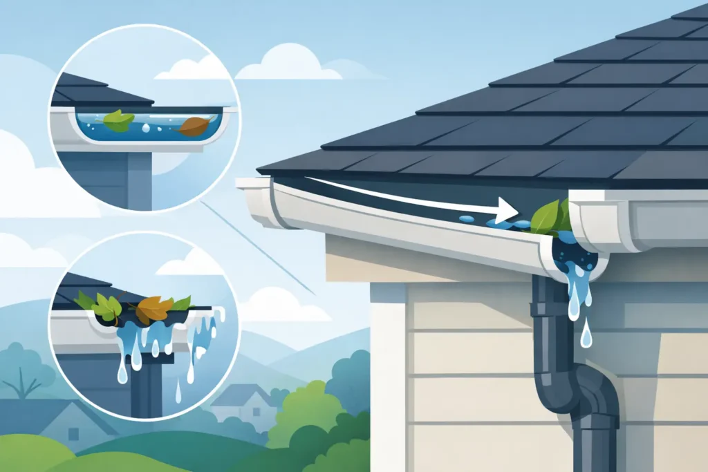 Are Your Gutters Sloped the Right Way?