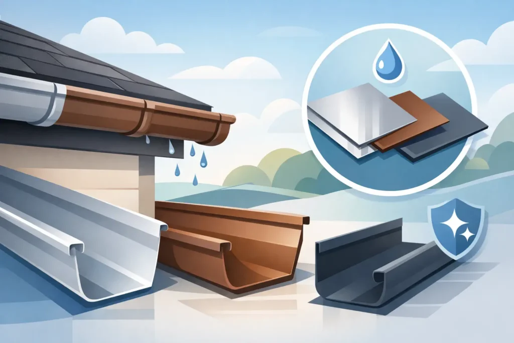 Best Seamless Gutter Material Options