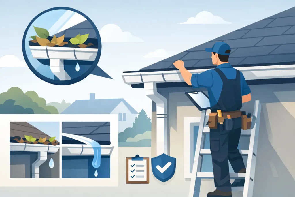 Free Gutter Inspection: What to Expect