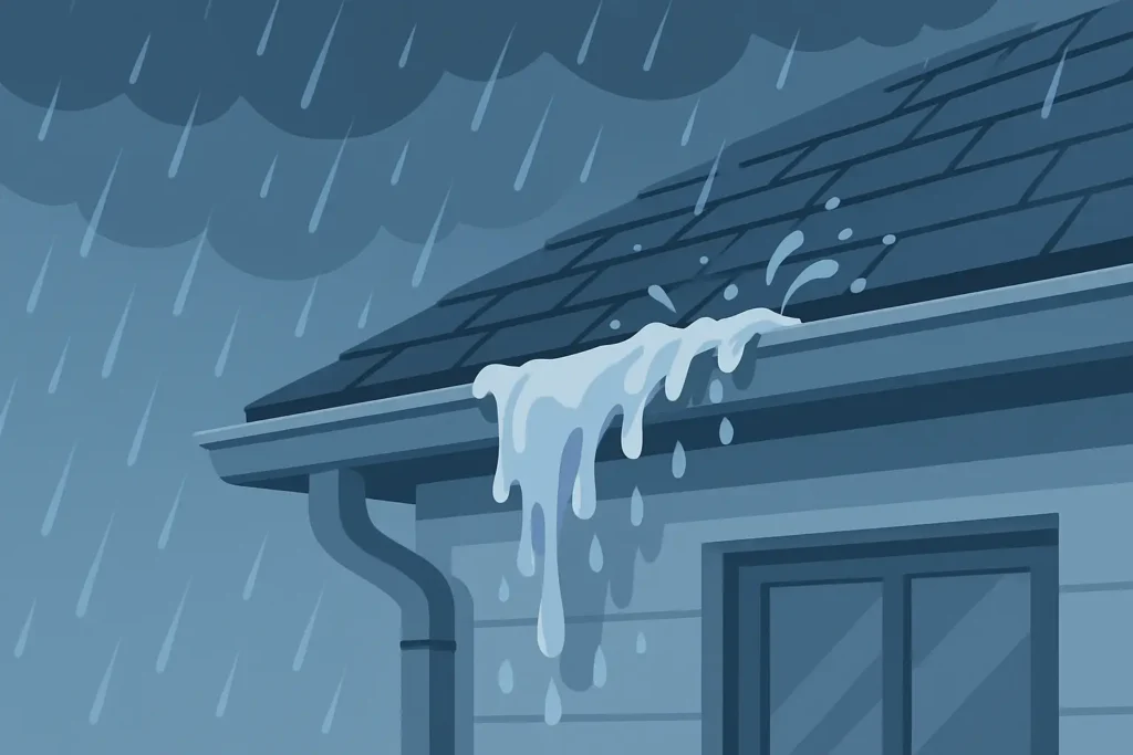 Why Gutters Overflow in Heavy Rain