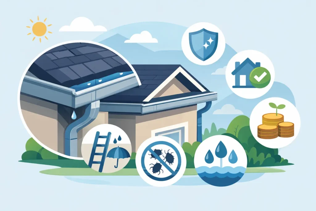 7 Top Benefits of Seamless Gutters