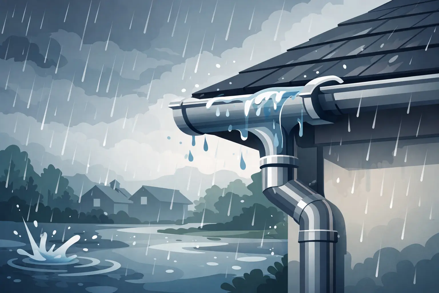 Best Gutters for Heavy Rain at Home