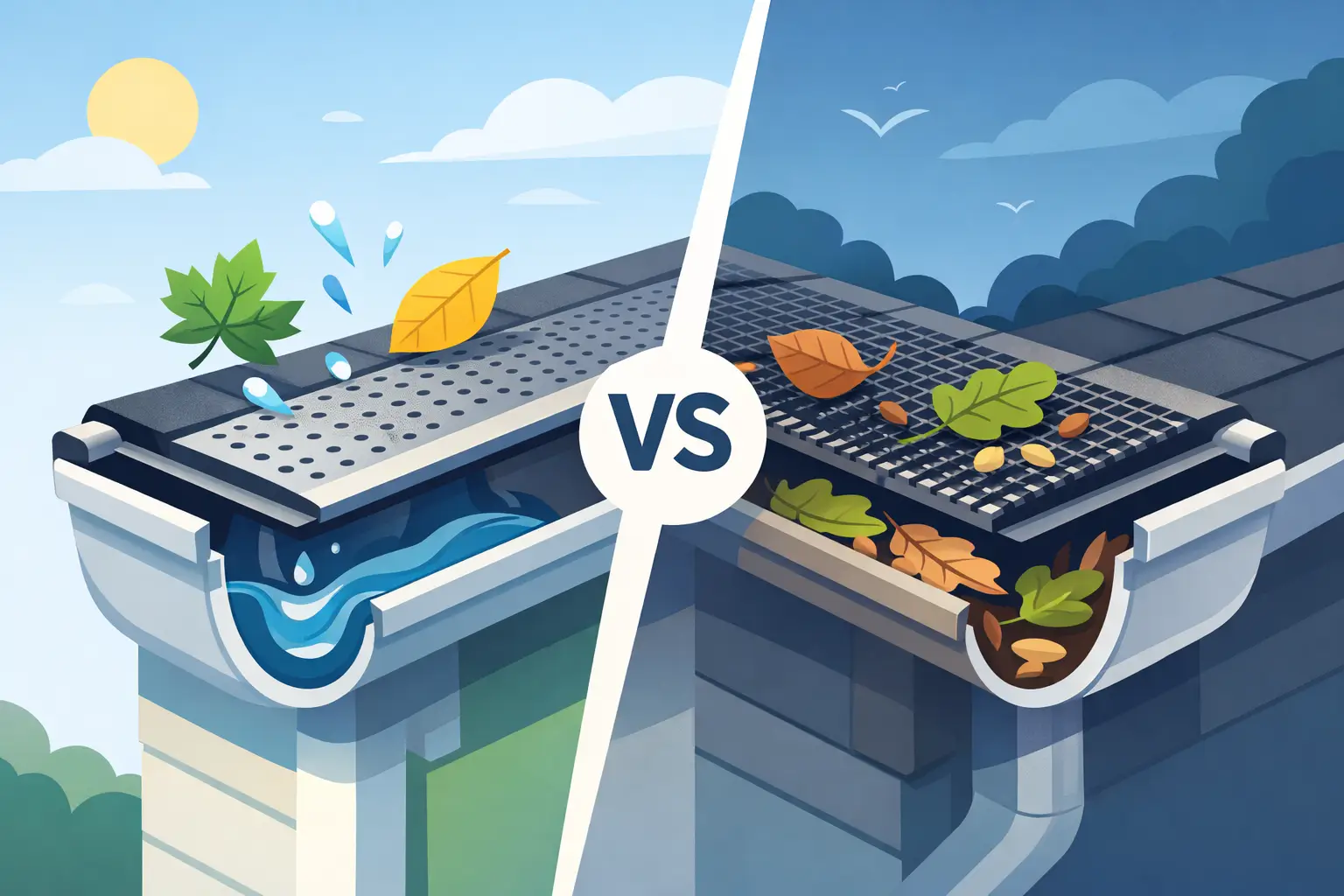 Gutter Guards vs Leaf Screens: Which Wins?