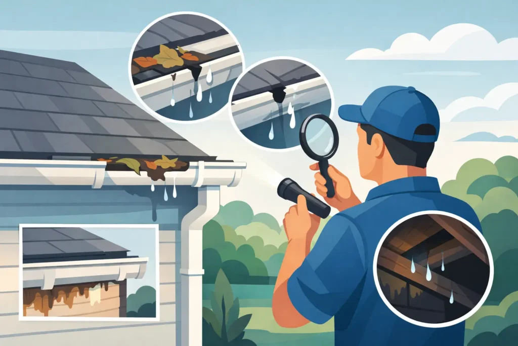 How to Spot Hidden Gutter Damage Fast