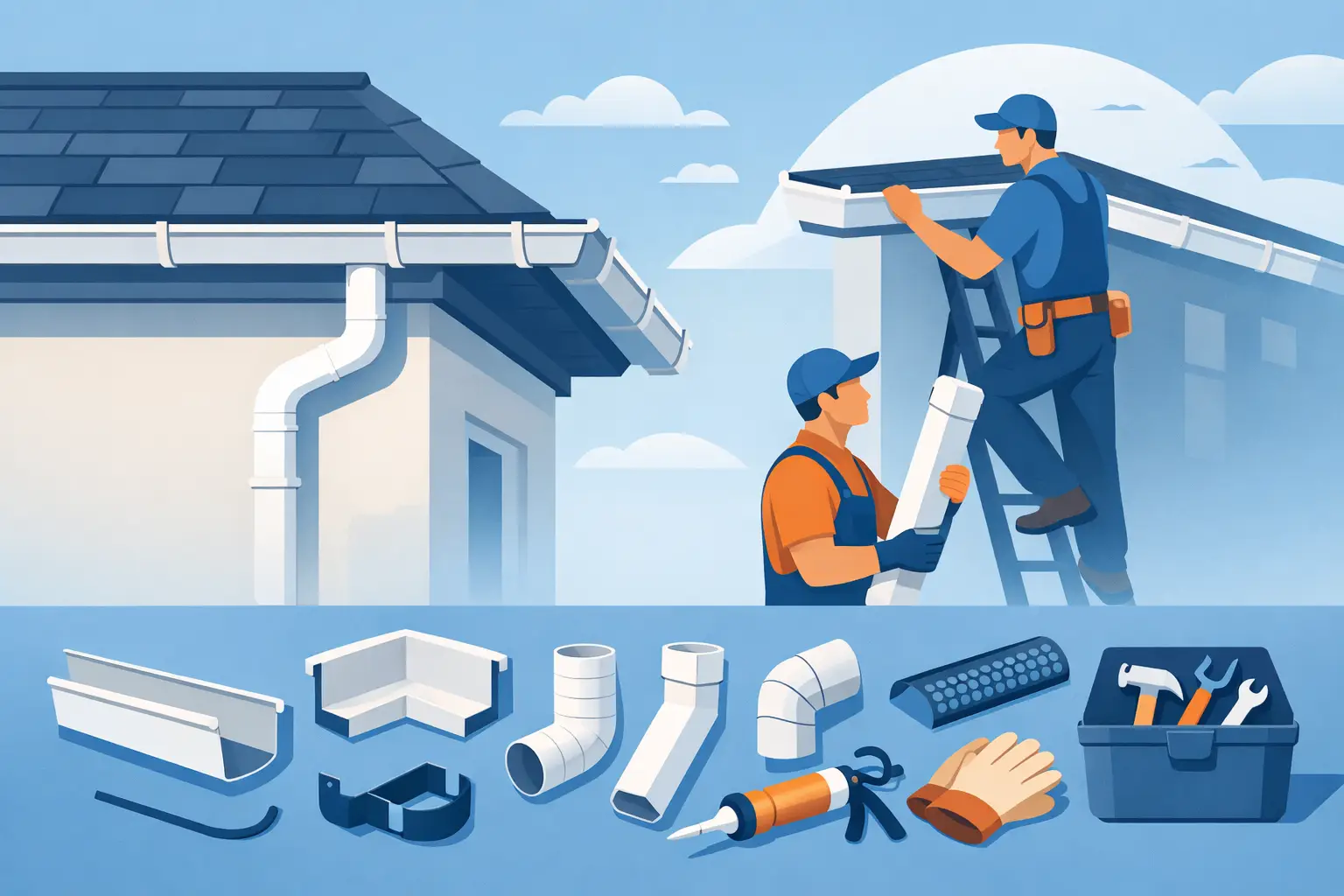 What Is Included in Gutter Installation?