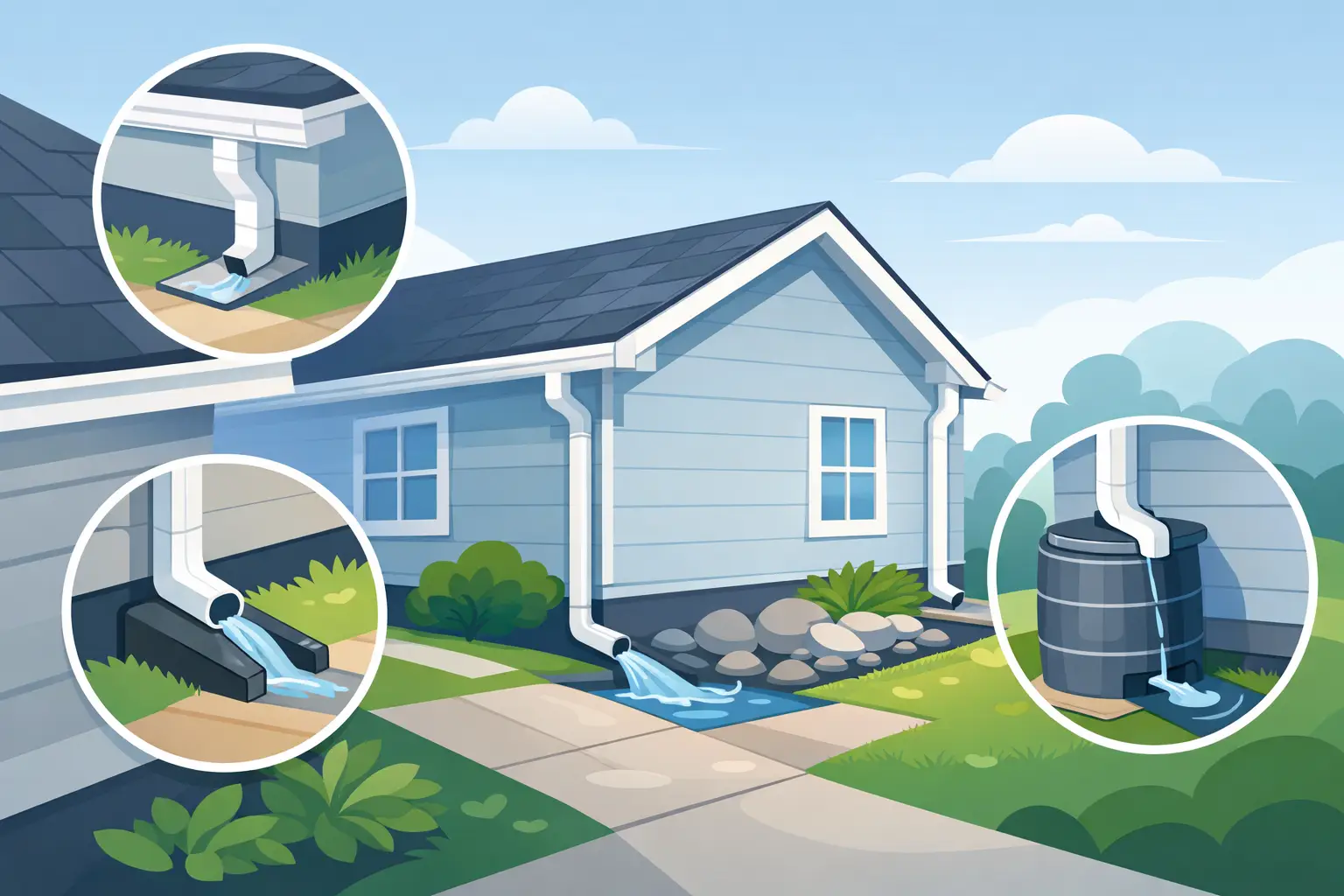 Guide to Gutter Downspout Placement