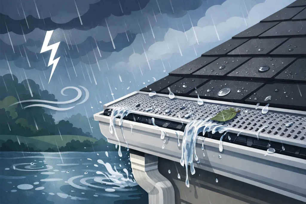 Can Gutter Guards Handle Storms? What to Know