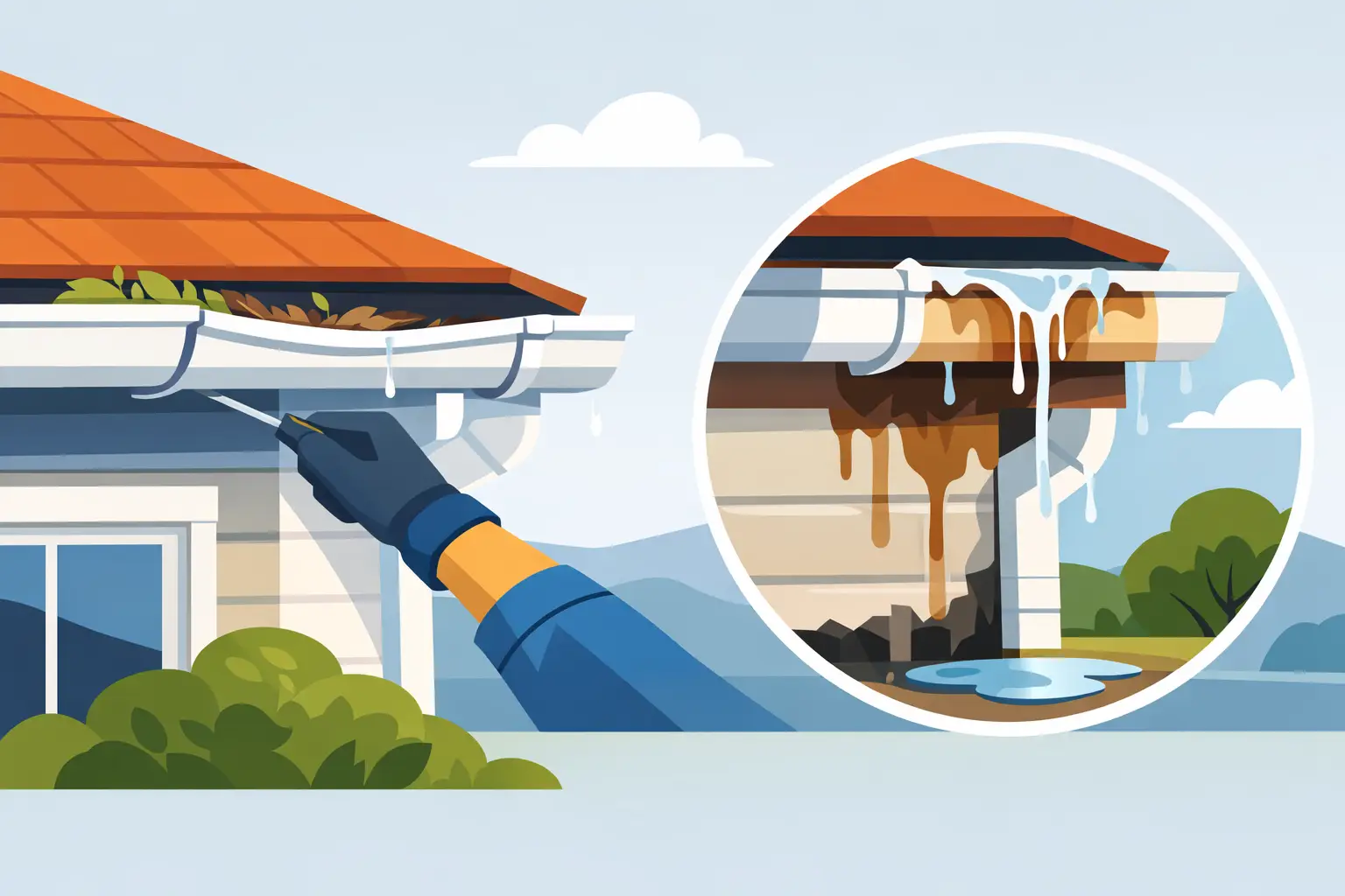 How to Fix Sagging Gutters Before Damage Spreads