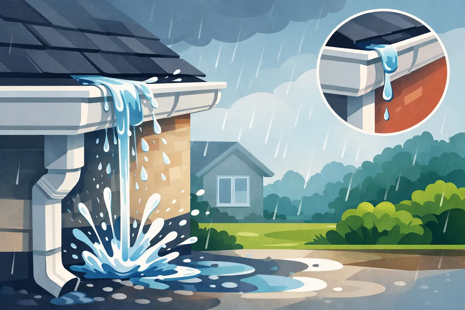 How to Stop Gutter Splashback at Your Home