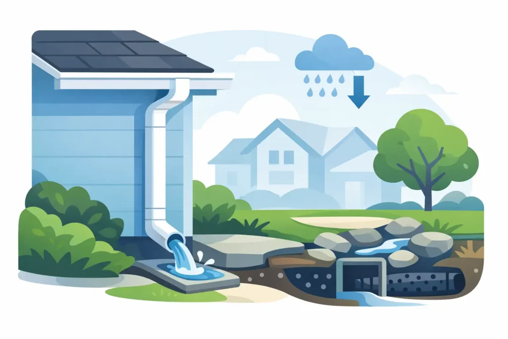 Best Downspout Placement Tips for Your Home
