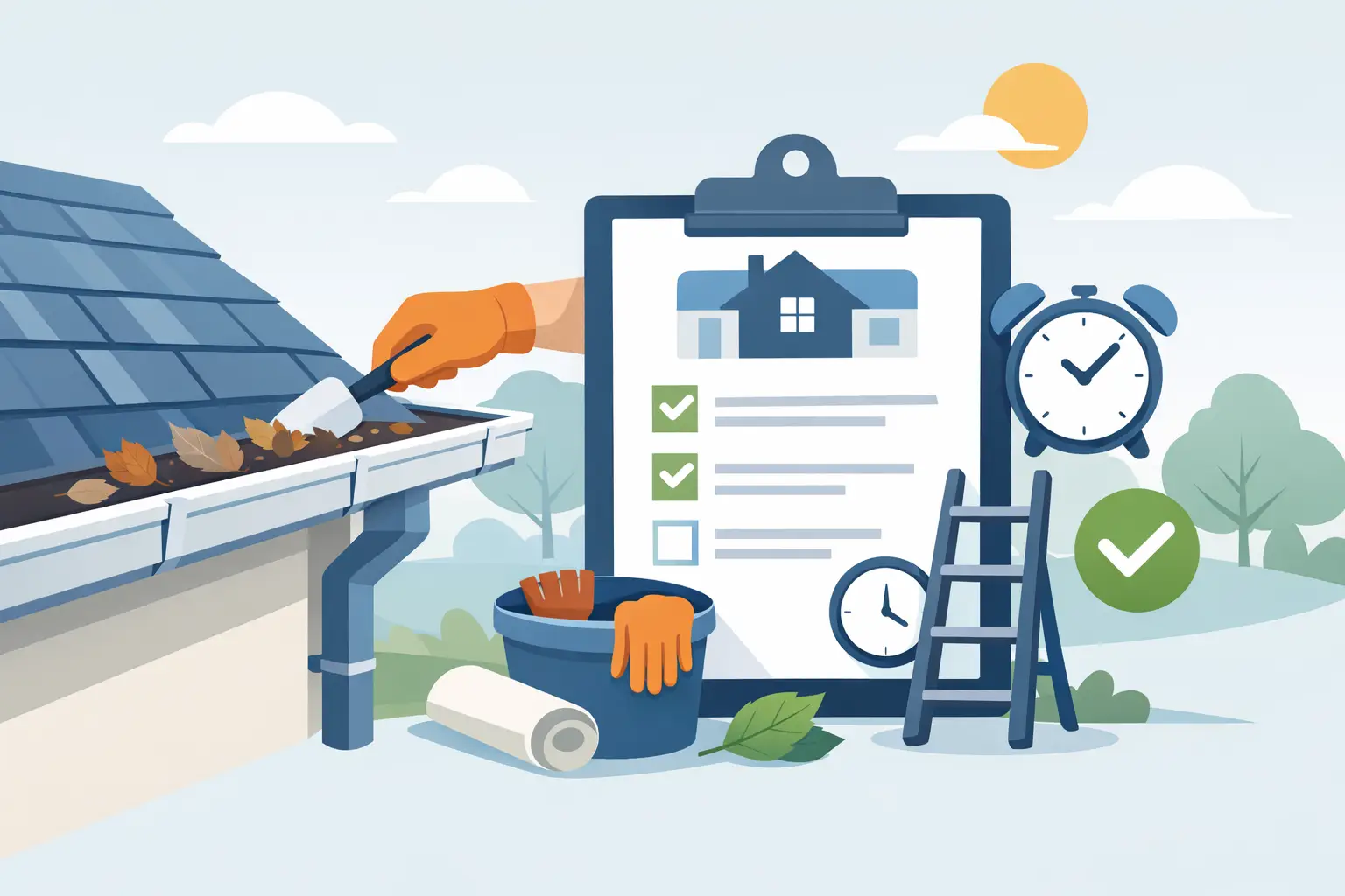 Guide to Gutter Maintenance Schedule for Homes