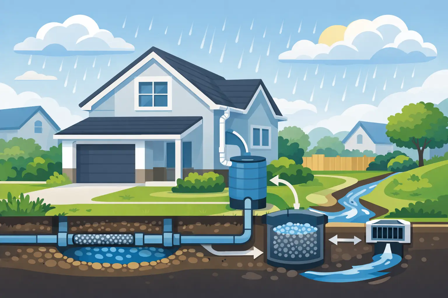 Residential Rainwater Drainage Planning Guide
