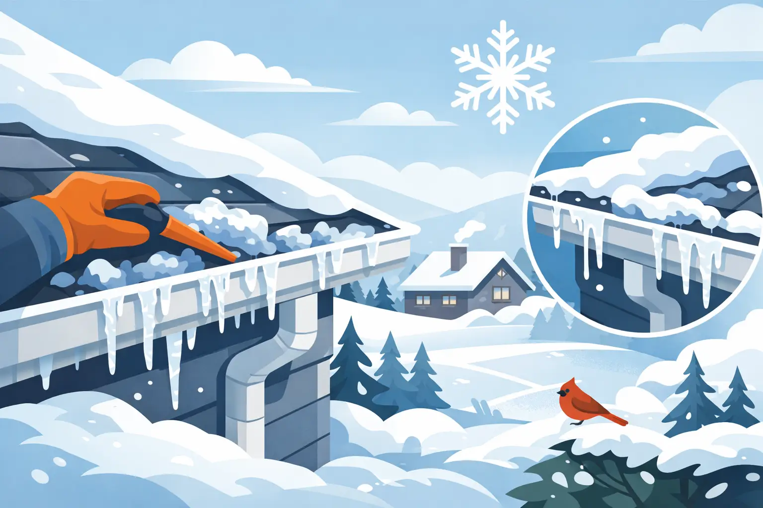 Winter Gutter Guide for Midwest Homeowners