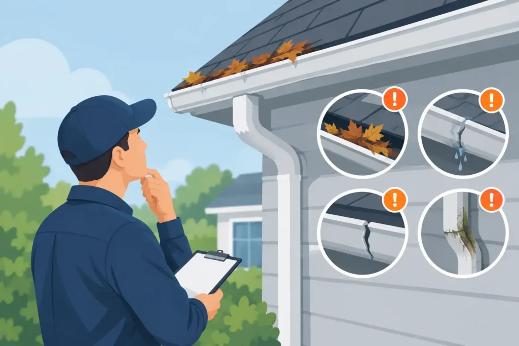 Top Gutter Repair Warning Signs to Watch For
